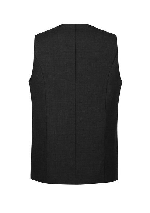 Biz Corporates 94012 Mens Longline Vest Wool Blend, corporate workwear and uniforms at National Workwear Gold Coast Australia