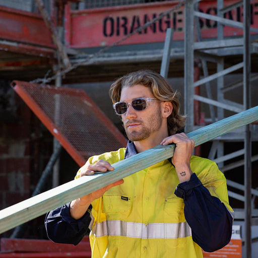 SafeStyle CCT100 Classics Clear Frame/Tinted UV400 at National Workwear Gold Coast Australia