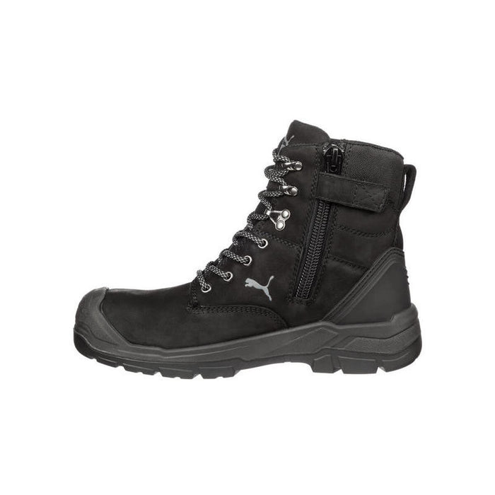 Puma 630737 Conquest Zip Side Safety Work Boot at National Workwear Gold Coast Australia