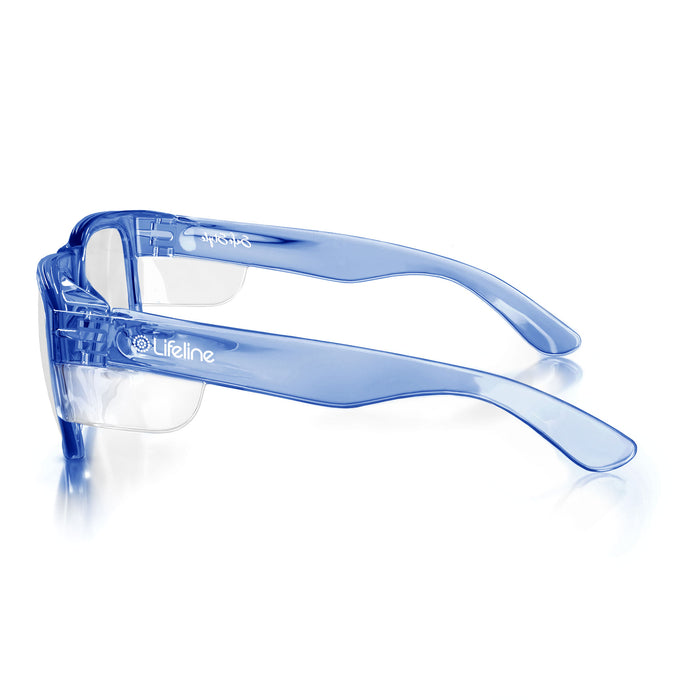 SafeStyle FBLC100 Fusions Blue Frame /Clear UV400
