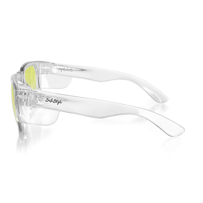 SafeStyle FCY100 Fusions Clear Frame/Yellow UV400