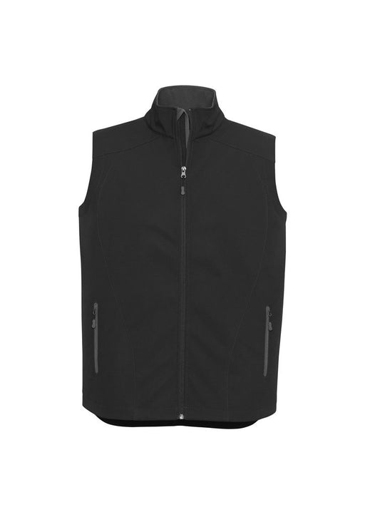 Biz Collection J404M Mens Geneva Vest, high quality affordable uniforms with optional embroidery, screen printing, digital printing at National Workwear Gold Coast Australia