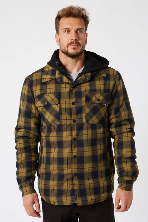 Jet Pilot JPW49 Quilted Mens Flannel Jacket at National Workwear Gold Coast Australia