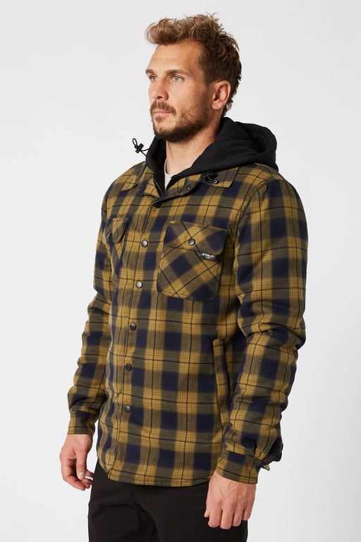 Jet Pilot JPW49 Quilted Mens Flannel Jacket at National Workwear Gold Coast Australia