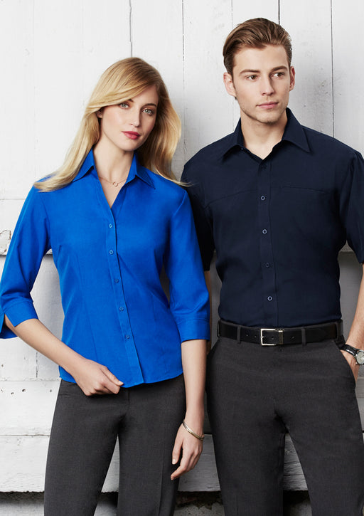 Biz Collection LB3600 Oasis Ladies 3/4 Sleeve, high quality affordable uniforms with optional embroidery, screen printing, digital printing at National Workwear Gold Coast Australia