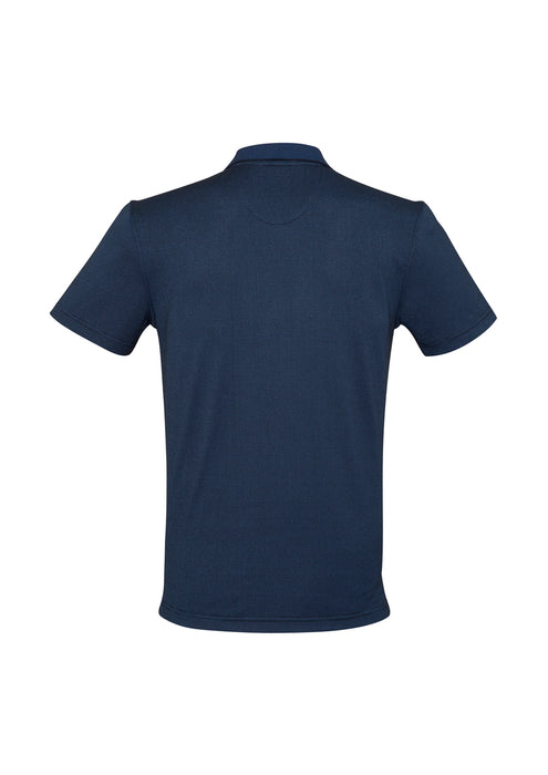 Biz Collection P501MS Mens Shadow Polo uniform with embroidery at National Workwear Gold Coast Australia