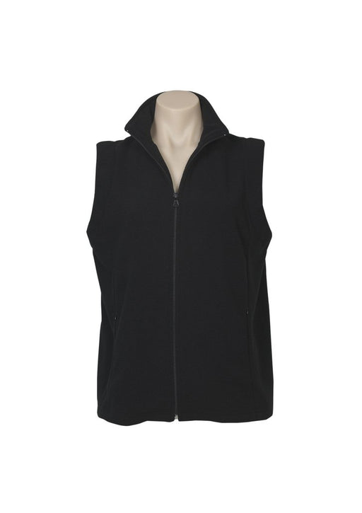 Biz Care - Ladies Plain Micro Fleece Vest - PF905 - National Workwear Australia 