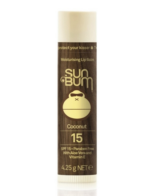 Sun Bum Original SPF 15 Coconut Lip Balm, tradie sun care and sunscreen at National Workwear Gold Coast Australia