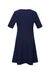 Biz Corporates RD974L Ladies Extended Sleeve Midi Dress, corporate workwear and uniforms at National Workwear Gold Coast Australia