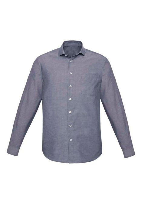 Biz Corporates RS968ML Charlie Mens Classic Fit Long Sleeve Shirt, corporate workwear and uniforms at National Workwear Gold Coast Australia