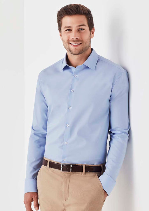 Biz Corporates RS969ML Charlie Classic Fit Long Sleeve Shirt, corporate workwear and uniforms at National Workwear Gold Coast Australia