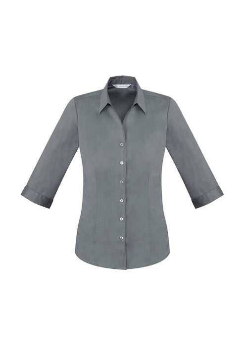 Biz Care - Ladies Monaco 3/4 Sleeve Shirt - S770LT - National Workwear Australia 