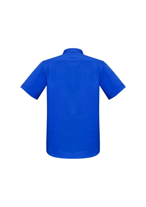 Biz care - Men's Monaco Short Sleeve Shirt - S770MS - National Workwear Australia 