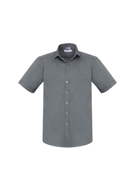 Biz care - Men's Monaco Short Sleeve Shirt - S770MS - National Workwear Australia 