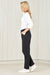 Biz Care - Women's Comfort Waist Slim Leg Pant - CL953LL - National Workwear Australia 