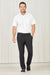 Biz care - Men's Comfort Waist Flat Front Pant - CL958ML - National Workwear Australia 