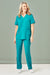 Biz Care - Women's Easy Fit V-Neck Scrubs Top - CST941LS - National Workwear Australia 