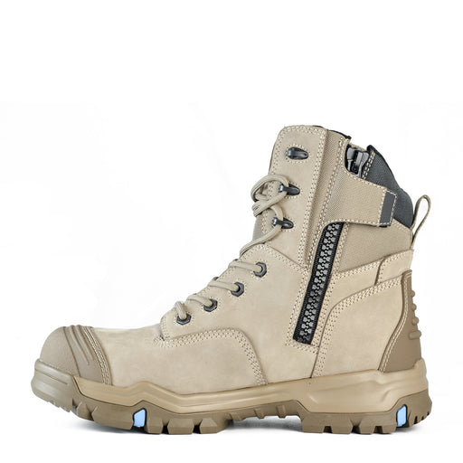 Bata Woodsie Slate High Leg Safety Boot at National Workwear Gold Coast Australia