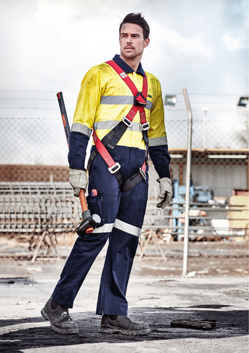 Syzmik ZC804 Men's Rugged Cooling Taped Overall at National Workwear Gold Coast Australia.