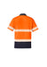 Syzmik Workwear ZH535 Unisex Hi Vis Segmented Short Sleeve Polo - Hoop Taped at National Workwear Australia.