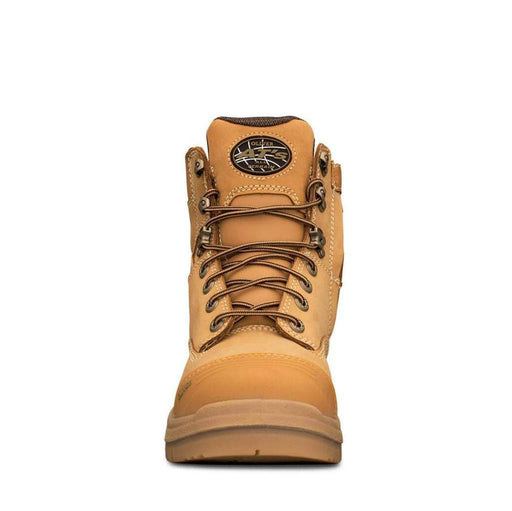 55332Z Oliver Wheat Zip Sided Boot - National Workwear Australia 